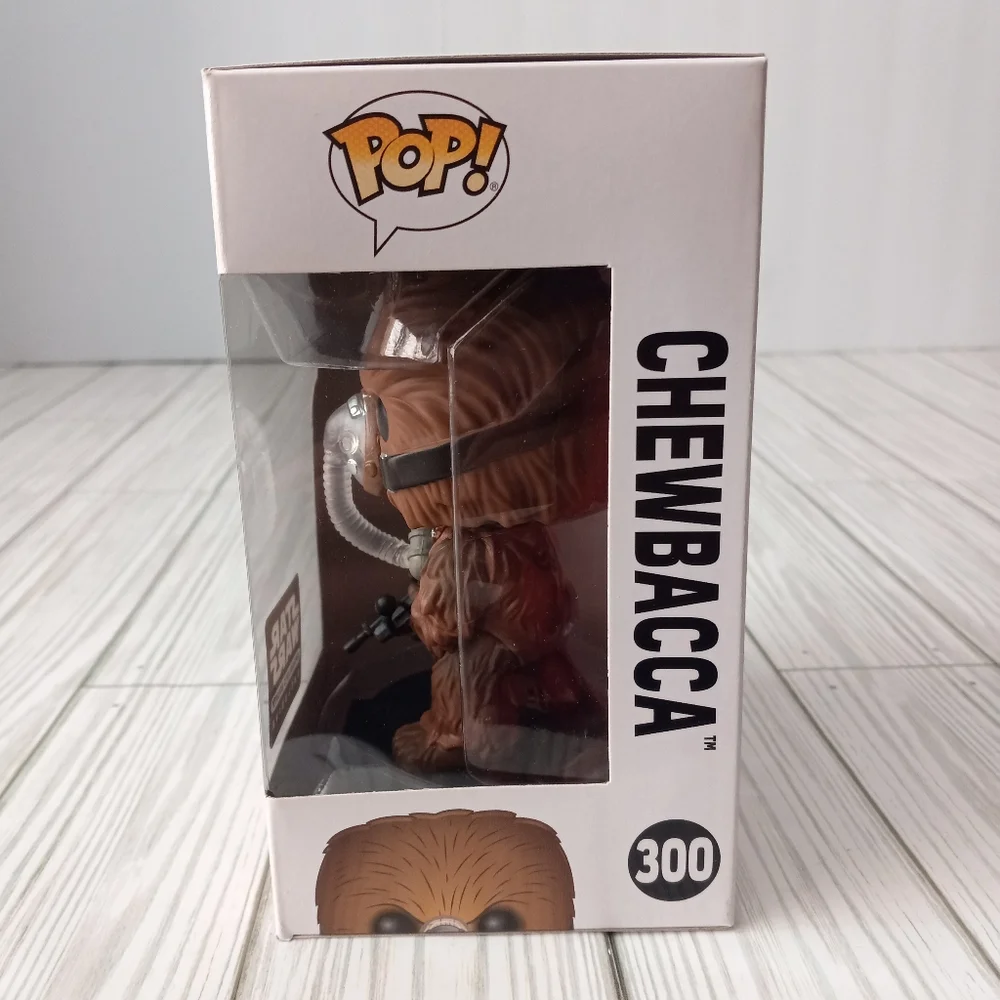 Star Wars Chewbacca Smugglers Bounty Exclusive Bobble Head Funko Pop #300